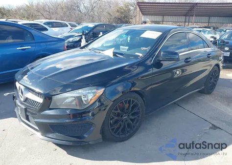 2016 Mercedes-Benz Cla 250 z USA, uszkodzony, nr VIN WDDSJ4EB9GN365853